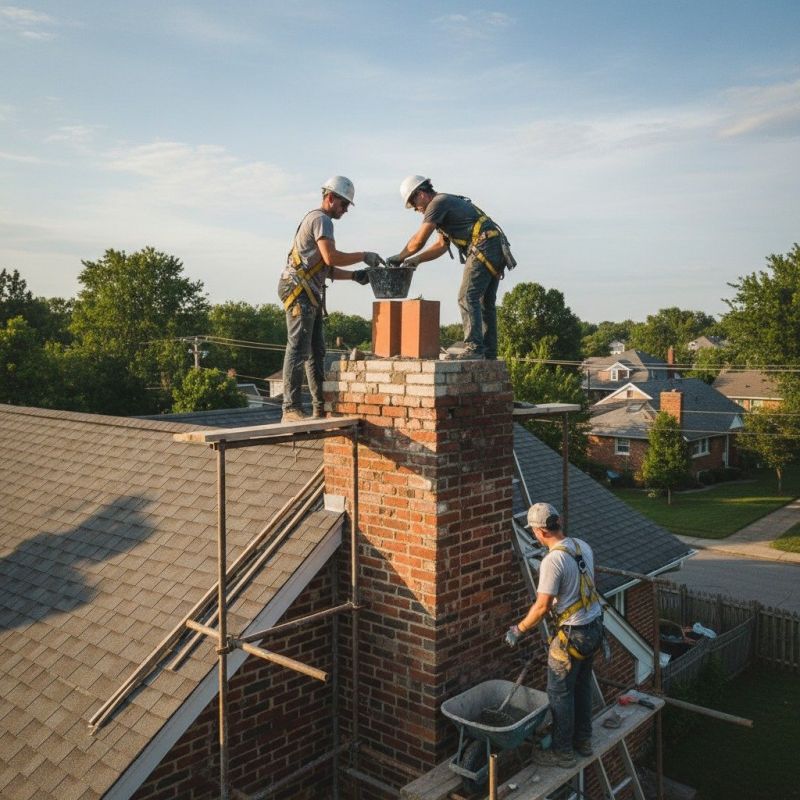 Local Chimney Building pros at work